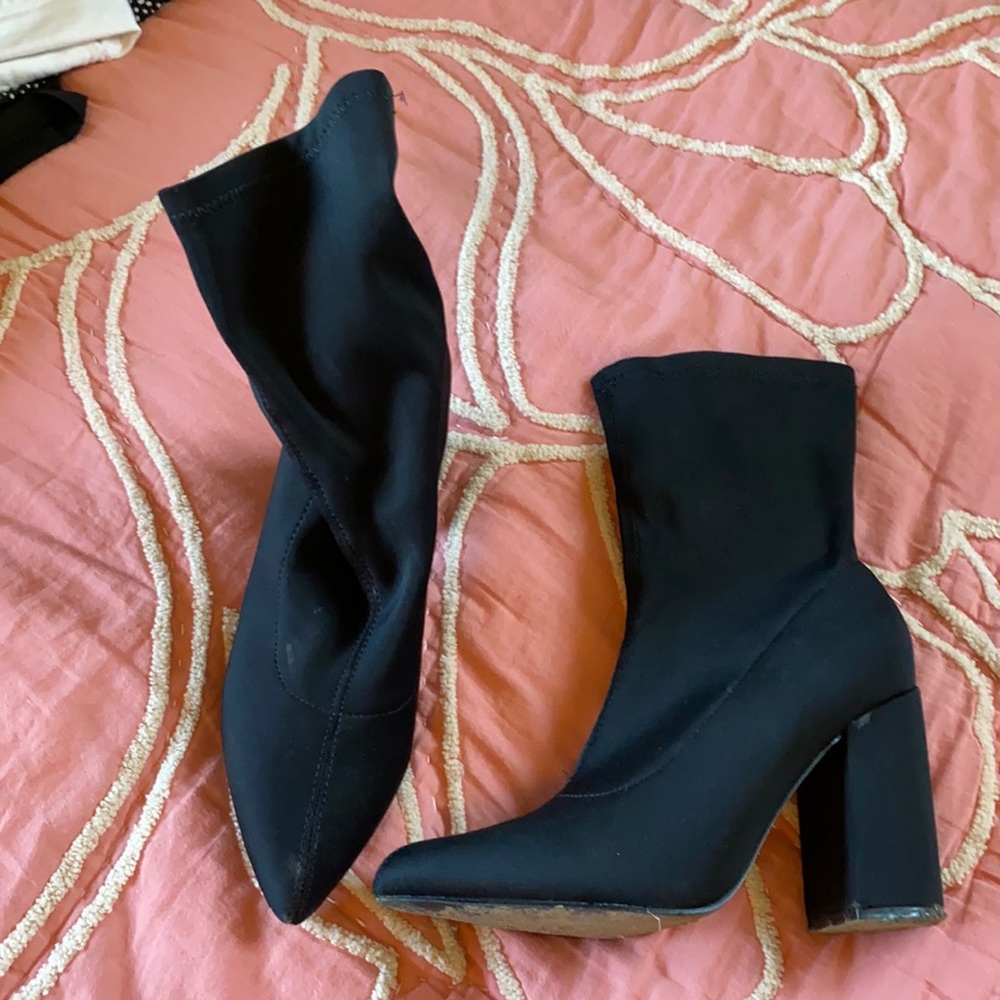 Black boots